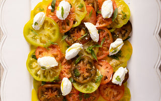 Mandy Hall's Tomato, Tarragon and Buffalo Curd Salad Recipe